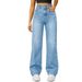 New Jeans Loose Straight Cross-Border European And American Women's Factory Direct Sale_mkmklike.com