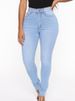 K Ladies' Slimming Elastic Jeans Pencil Pants_mkmklike.com