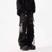 Vintage Workwear Jeans – Heavy Duty Multi-Pocket Cargo Pants With Adjustable Straps (Unisex, S-Xxxl)_mkmklike.com