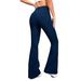 Cross-border European And American Women's Jeans, Stretchy, Simple, Multi-process, Dark Blue Pants, Versatile, Slim-fit,_mkmklike.com