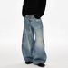 Men's Vintage Washed Jeans – Retro Airplane Button & Cat Whisker Distressed Denim Pants (S-3XL, Blue)_mkmklike.com