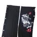 Streetwear Denim Pants For Women – Printed & Metal Button Design (S-XL) | Hip-Hop & Casual Style_mkmklike.com