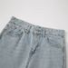Men's Clothing Blue Hem Tassel Jeans High Street Washed Retro Flared Cleanfit Pants_mkmklike.com
