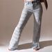 Women's Clothing Fashion Diamond Tassel Design Straight Jeans_mkmklike.com