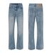Men's Vintage Light Wash Relaxed Flare Jeans | Retro 517 Style | Comfort Fit | S-3XL_mkmklike.com