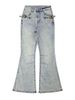 Women's Clothing Sexy Flared Jeans For Women, Autumn New Style, High Waisted, Slim Fit, Slightly Stretchy Flared Pants_mkmklike.com