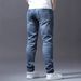 Men's Clothing Slim Fit Stretch Jeans – Light Blue Washed Denim For Everyday Comfort_mkmklike.com