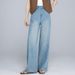 Women's Lightweight Linen-Blend Wide Leg Pants - High Waisted Boho Summer Palazzo Trousers With Elastic Waistband_mkmklike.com