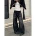 Vintage Washed Straight-Leg Jeans – Unisex Clean Fit Denim Pants With Distressed Details (S-3XL)_mkmklike.com