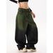 Aurora Green Washed Jeans – Oversized Streetwear Pants With Graffiti Fade For Unisex Y2K Aesthetic_mkmklike.com