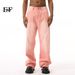 EF JEANS | 2024 New American Personality Retro Old Gradual Change Loose Wide Leg Jeans Men Pink_mkmklike.com
