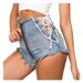 Women's Clothing Summer And Autumn Women's Denim Shorts Hot Pants Super Store Women's Sexy High Waist Jeans_mkmklike.com