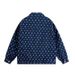 Women's Clothing New Jacquard Full Print Denim Jacket Fashion Brand Loose Casual Handsome All match Jacket_mkmklike.com