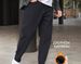 Men's Stretch Jeans Fleece Lined Thick Loose Straight Leg Trousers Winter Style_mkmklike.com