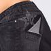 Women's Rhinestone Denim Jeans Star Patterned Straight Leg Cat Whisker Deconstructed Pocket European American Style_mkmklike.com