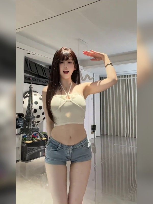 Women's Low Rise Denim Shorts American Style Hot Girl Fashionable Simple Rolled up Casual Tight Hot Pants Versatile Comfortable_mkmklike.com