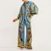 2026 European And American Personality Graffiti Casual Shirt Turn-down Collar Long Sleeve Fashion Women's_mkmklike.com