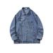 2024 New Spring And Autumn Men's Cross-border Denim Jacket Ruffian Handsome American Retro Washed Tooling Top Men_mkmklike.com