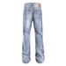 Men's Clothing Cleanfit Men's Retro Straight Leg Flared Jeans Trendy Distressed Vintage Style High Quality Spring Autumn_mkmklike.com
