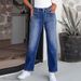 In-stock From The Manufacturer, Cross-border And American Fashion Women's Washed Stretch Versatile Trendy Casual_mkmklike.com