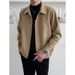 Light Mature Style Spring And Autumn New Turn-Down Collar Men's Jacket Casual Loose Korean Version Trendy Short_mkmklike.com