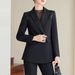 Women's Clothing Small Suit Goddess Fan Sequins Fashion Temperament Host Work Clothes_mkmklike.com