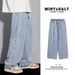 2025 Regular Wide-leg Jeans Men's Autumn And Winter New Straight-leg Pants Boys' Teen Trendy Brand Casual Long Pants_mkmklike.com
