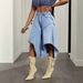 Women's Casual Capri Pants 66602# Trendy Versatile Outfit Jeans Style 86 In Stock_mkmklike.com