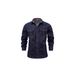 Men's Clothing Trendy Patchwork Denim Shirt Short Sleeve Work Shirt Jacket Spring Summer Versatile_mkmklike.com