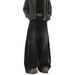 Men's Clothing Retro Profile Scimitar Jeans Men's And Women's New High Street Loose Wide Legs All Match Long Pants_mkmklike.com