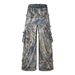 Unisex Vintage Tie-Dye Cargo Pants – Double Waistband Distressed Denim-Look Trousers (S-XL) – Oversized 90s Hip Hop Streetwear With Faded Gradient_mkmklike.com