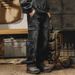 Men's Heavyweight Retro Overalls Pants Loose Large Size Straight Wide Leg Jeans For Autumn_mkmklike.com