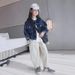 Manufacturer's New Spring And Autumn Denim Girls, Stylish Korean-style Jacket For Older Girls_mkmklike.com