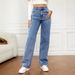 Clair Cross-Border Foreign Trade Women's European And American New Washed Jeans Women 2025 Autumn Winter Fashion Loose_mkmklike.com