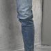 Men's Clothing Blue Retro Slim Fit Skinny Jeans High Stretch Slimming Men's Denim Trendy American Style Fashion_mkmklike.com