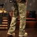 Men's Clothing Camouflage Workwear Jeans For Men Spring And Autumn Trendy Brand American High Street Style Loose Straight Wide Leg Casual Long Pants_mkmklike.com