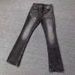 High Street Washed Gray Jeans For Men – Vintage Vibe Straight-Leg Denim With Distressed Details_mkmklike.com