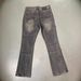 Men's Washed Black Jeans Straight Slim Fit Flared Cleanfit Pants mid Waist American High Street Style Long Non-Stretch_mkmklike.com