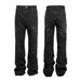 Men's Skinny Hip-Hop Stretch Jeans Faux Ripped Leopard Print Patches Mid-Waist Washed Denim Slim Fit Long Pants For Streetwear_mkmklike.com