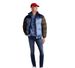 Men's Straight Leg Fleece Lined Jeans High Elasticity Warmth Winter Young Men's Clothing Denim_mkmklike.com
