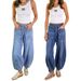 Independent station 2025 cross border European and American spring street fashion casual ladies jeans_mkmklike.com