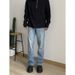 Men's Vintage Light Wash Relaxed Flare Jeans | Retro 517 Style | Comfort Fit | S-3XL_mkmklike.com