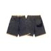 Men's Clothing American Raw Edge Denim Shorts For Men Summer Washed Distressed Tassel Design Straight Leg Five Point Mid Length Pants_mkmklike.com