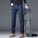 Nordmann High-End Warm Fleece-Lined's Jeans Autumn Winter Straight Loose Business Versatile Slimming Casual Stretch Pants For_mkmklike.com