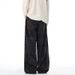 Punk Wasteland Style Vintage Dirty Denim Wide-Leg Men's Ink-Splattered Washed Floor-Length Loose Straight Pants_mkmklike.com
