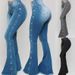 Women's Retro Y2k High-waisted Stretch Floor-length Flared Jeans That Lift And Shape The Buttocks_mkmklike.com