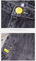 Men's Washed Denim Cargo Shorts - Summer Lightweight Casual Streetwear Straight Fit Stretchable Cotton Short Pants For Men_mkmklike.com