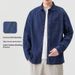 Northfold Dongyu Spring Japanese Style Denim Shirt Pure Cotton Slim Fit Casual Jacket Men's In Stock Wholesale_mkmklike.com