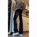 Black Gray Straight Leg Workwear Jeans For Men, Autumn New Zipper Design, American Style, Vibe Curved Knife Slightly_mkmklike.com