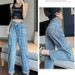 Women's Clothing Ripped Wide Leg Jeans For Women Summer Thin New High Waist Slim Beggar Loose Harem Pants_mkmklike.com